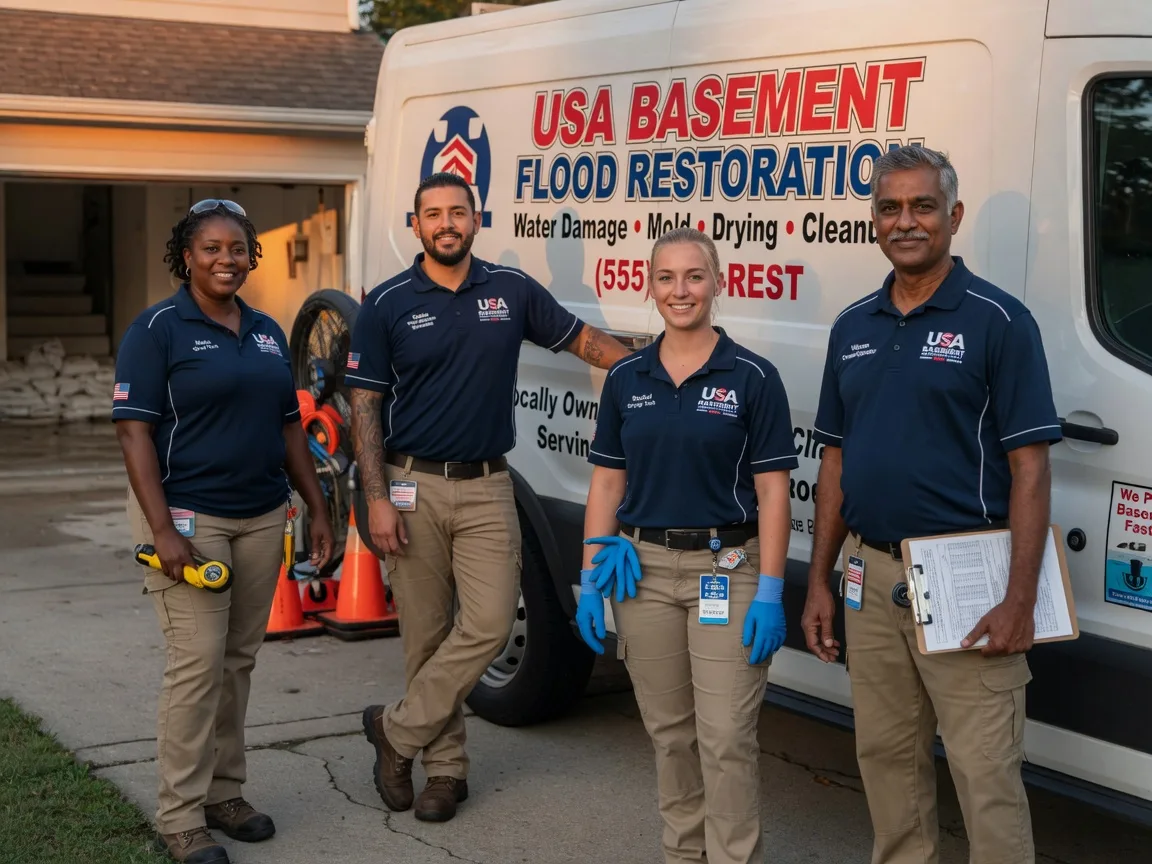 Basement Flood Cleanup company in Chesterville, OH